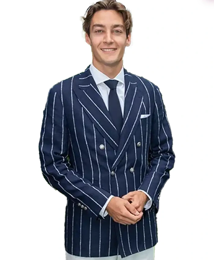 George Russell Wimbledon 2026 Blue Blazer