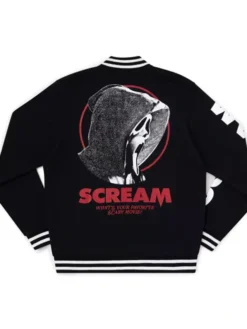 Ghost Face x Scream Varsity Jacket