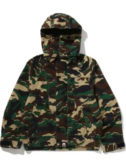 Glitch Woodland Camo Short Snowboard Jacket