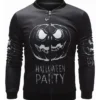Halloween Black Party Bomber Jacket