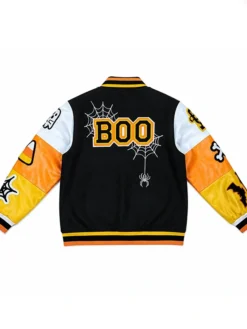 Halloween Boo Varsity Jacket