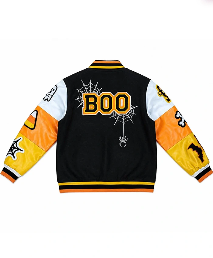 Halloween Boo Varsity Jacket