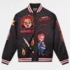 Halloween Chucky Wool Varsity Jacket