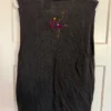 Halloween Embroidered Vintage Vest