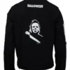 Halloween Michael Meyers Black Denim Jacket