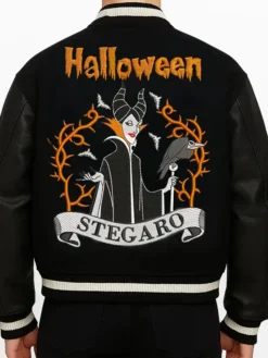 Halloween Mistress of Evil Varsity Jacket