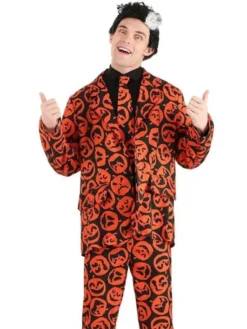 Halloween Pumpkin Costume Suit