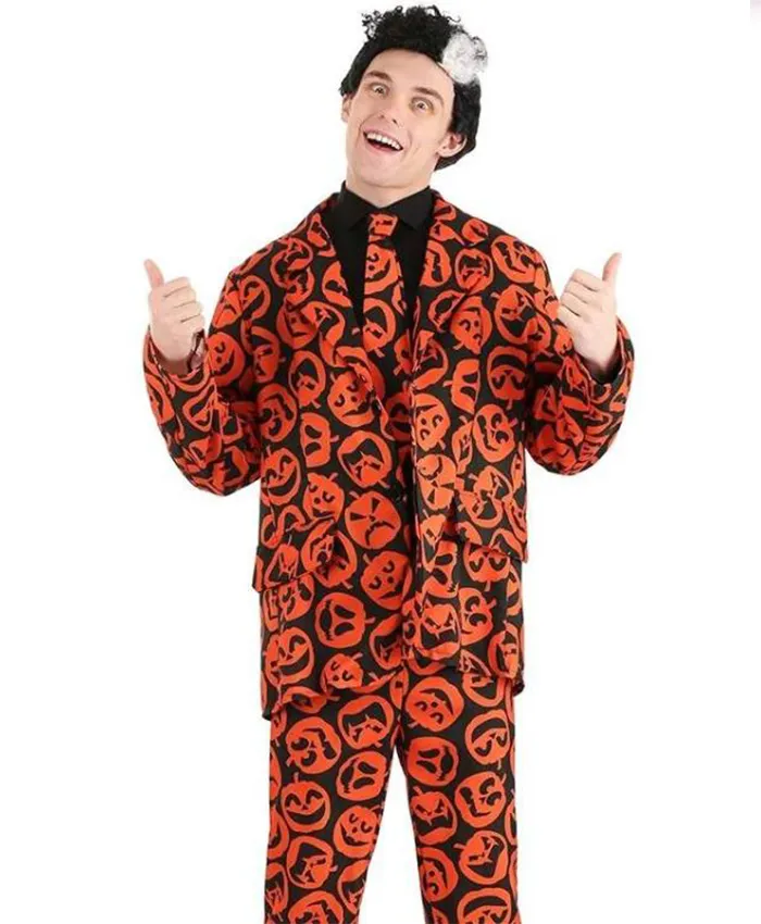 Halloween Pumpkin Costume Suit