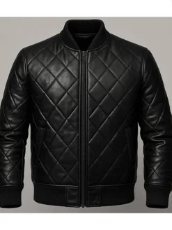 Halloween Scorpion Leather Gothic Bomber Jacket