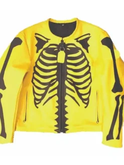 Halloween Skeleton Yellow Jacket