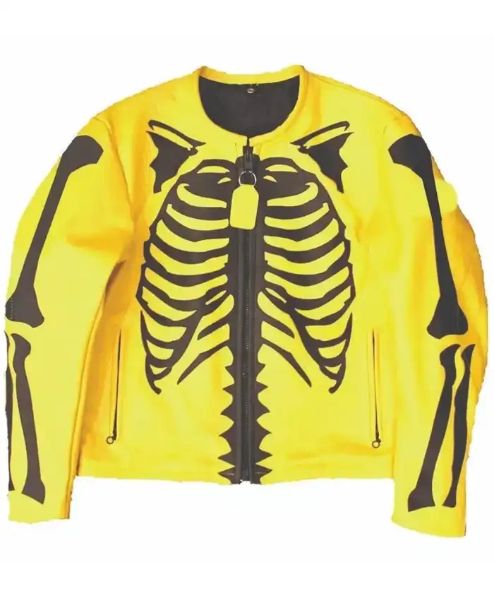 Halloween Skeleton Yellow Jacket
