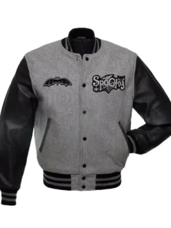 Halloween Spooky Angel Varsity Jacket