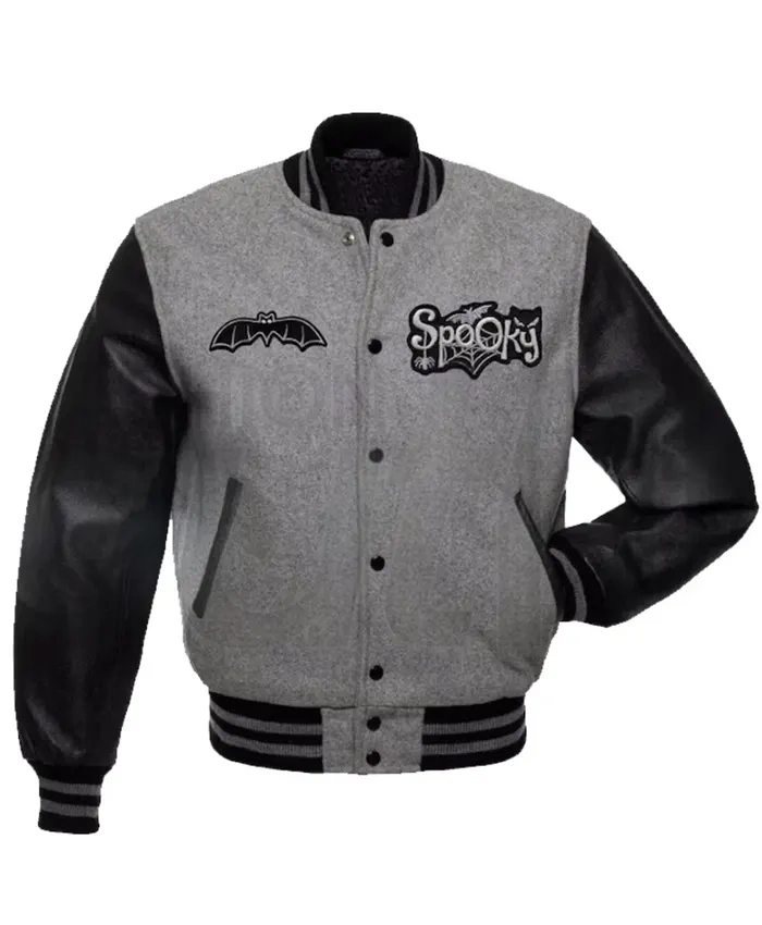 Halloween Spooky Angel Varsity Jacket