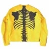 Halloween Yellow Skeleton Jacket