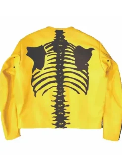 Halloween Yellow Skeleton Jacket