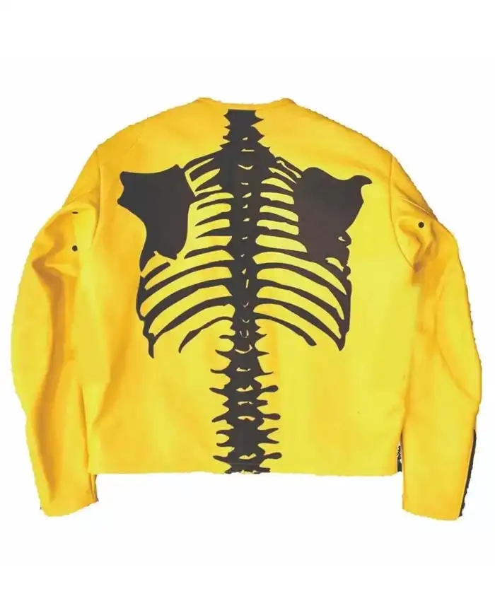 Halloween Yellow Skeleton Jacket