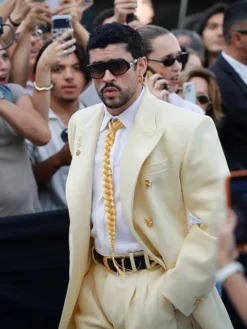 Haute Couture 26-27 Show Bad Bunny Yellow Suit
