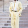 Haute Couture Show 26-27 Bad Bunny Yellow Suit