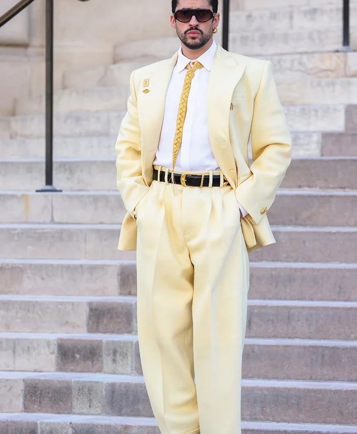 Haute Couture Show 26-27 Bad Bunny Yellow Suit