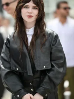 Her Private Hell Sophie Thatcher Black Leather Jacket