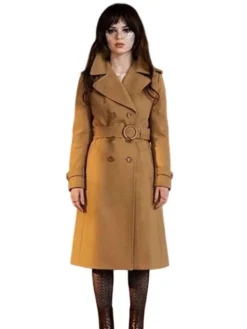 Her Private Hell Sophie Thatcher Brown Trench Coat