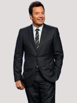 Host-The-Tonight-Show-Starting-Jimmy-Fallon Black-Suit-For-Sale