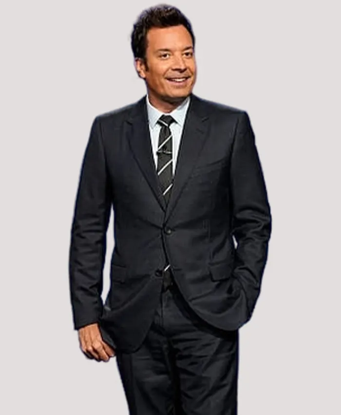 Host-The-Tonight-Show-Starting-Jimmy-Fallon Black-Suit-For-Sale