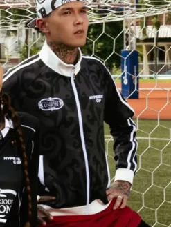 Hypebeast Cup Black Track Singapore Jacket