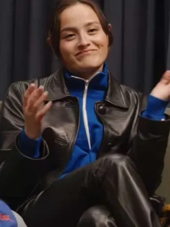I Want Your Sex Apple LA Times Black Leather Jacket
