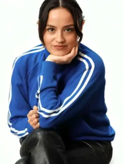 I Want Your Sex Apple Track Blue Jacket