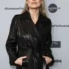 I Want Your Sex Olivia Wilde Leather Trench Coat