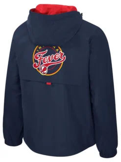 Indiana-Fever-Stadium-Essentials-Navy-Red-Quarter-Zip-Jacket-Back