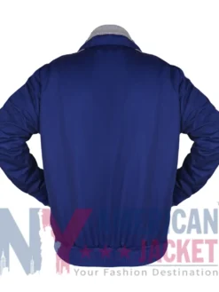 Inside viscose lining and two outer pockets of Sarajevo 84 Olympics track jacket