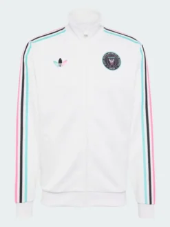 Inter Miami CF Adidas Originals Third White Track Jacket front view