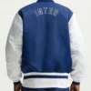 Inter Milan Fanatics Fest NYC 2026 Blue Satin Jacket Back View