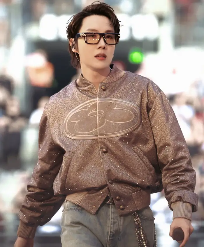 J-hope Arirang Paris Tour Louis Vuitton Varsity Jacket