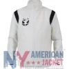 Jackie Chan 2025 Karate Kid White Bomber Jacket