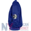 James Reece TV Series The Terminal List Blue Bomber Jacket featuring YKK zipper closure