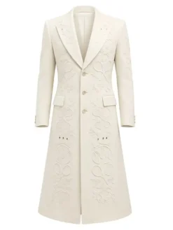 Jannik Sinner Wimbledon 2026 Coat Front