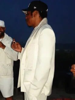 Jay-Z Michael Rubin 2026 White Party White Blazer