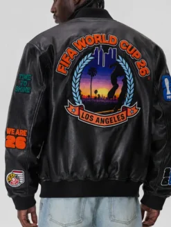 Jeff Hamilton FIFA World Cup 2026 Los Angeles Leather Jacket