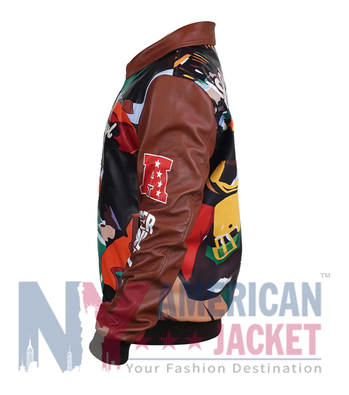 Jeff Hamilton FW26 kidsuper Jacket Left Side