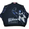 Jeff Hamilton Vintage Marvel Spider-Man Black Varsity Jacket