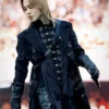 Jimin Dior Arirang Paris Tour Wool Black Coat Side View
