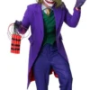 Joker For Halloween Purple Coat