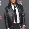 Jordan Clarkson The Espys 2026 Black Leather Jacket