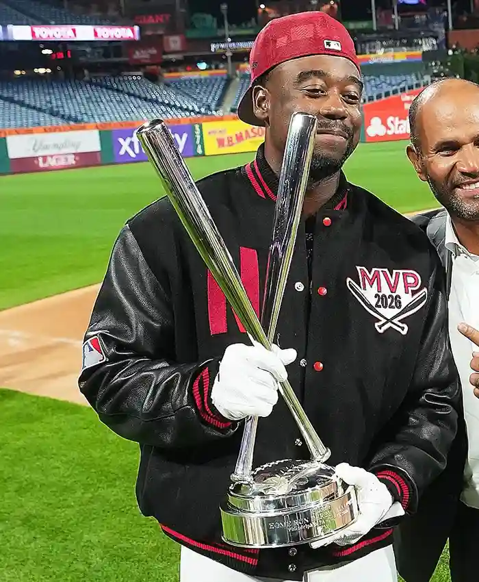 Jordan Walker MVP 2026 Black Varsity Jacket Right