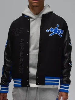 Jordan x Awake NY Blue Varsity Jacket
