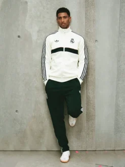 Jude Bellingham EA FC 27 White Adidas Real Madrid Tracksuit front view