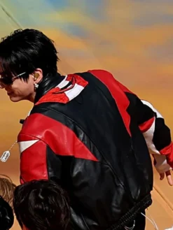 Jungkook FIFA World Cup Final Halftime Show Jacket Side View